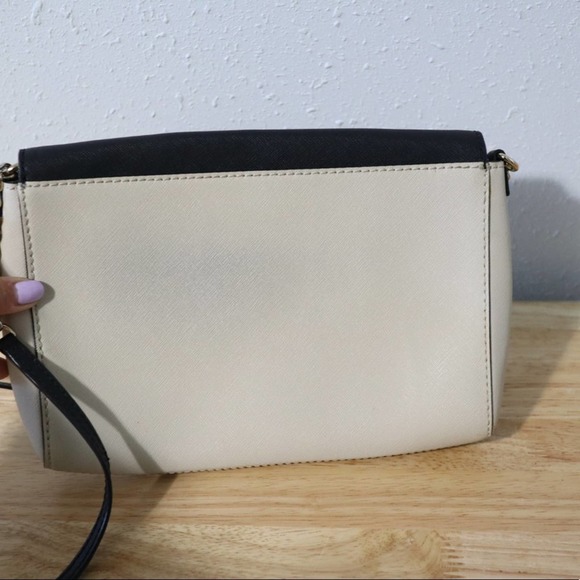 Kate Spade Black and Cream Crossbody Bag - Picture 6 of 10